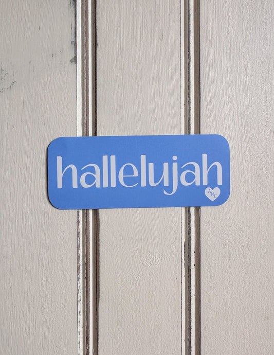 Addyson Nicole Hallelujah Sticker